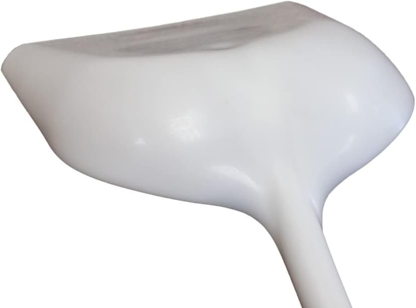 Bully Tools 42-Inch One-Piece Poly Scoop/Shovel for Snow Mulch Cleaning (White)