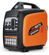 Power Equipment 4000 Watts Inverter Generator Gas Powered, Portable Open Frame Generator, Low Noise with ECO Mode and Inverter Technology, RV Ready, Emergency Home Backup