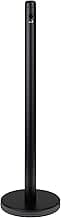 40" Black Free Standing Smoker Pole and Base. For use Outside of Office, Restaurants, Bars, and Convenience Stores. Smokeless Outdoor Ashtray Cigarettes Ash Butt Disposal. Ashtrays for cigarettes