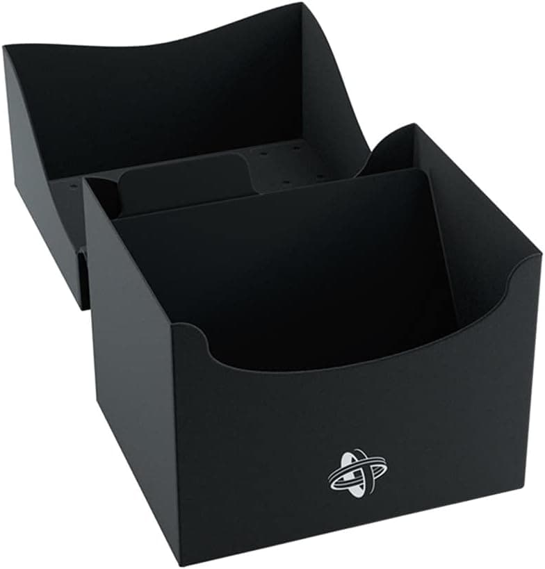 GameGenic Card Deck Box Side - Side Holder XL Black 100CT – Durable and Sturdy TCG, OCG Card Storage – Compatible with Pokemon Yugioh Commander and MTG Magic: The Gathering Cards