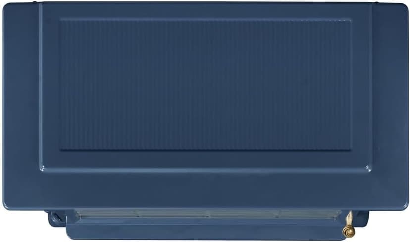 duraflame Freestanding Electric Fireplace Stove Heater with 3D Flame Effect for 1,000 Sq. Ft. Room, Navy