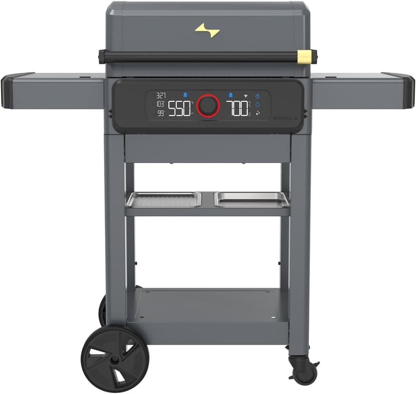 Current® Model G Dual Zone Grill, Slate – Smart, Electric Grill, Apartment-Friendly - 24653014DG
