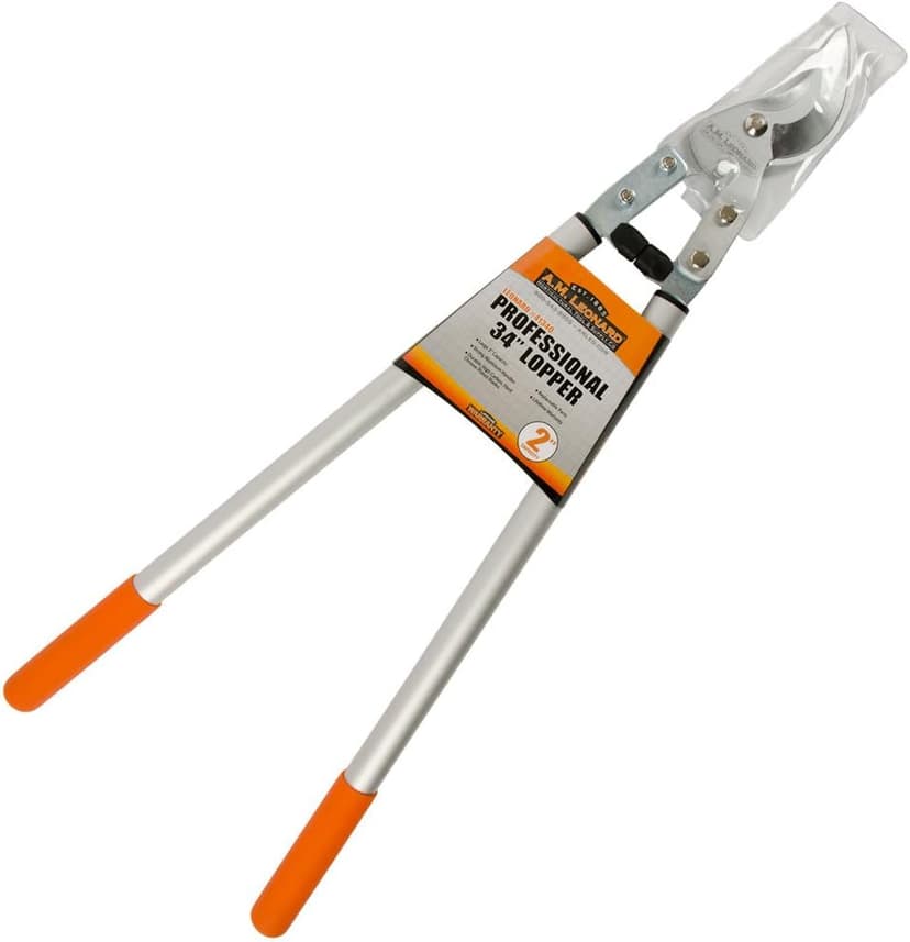 A.M. Leonard Professional Lifetime Loppers, 2 Inch Cutting Capacity (34 Inches Long)