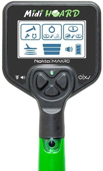 Nokta Metal Detector for Kids – Midi Hoard Kids Metal Detector with LCD Display - Waterproof- Pinpoint Button - Lightweight and Easy to Use, Ideal for Ages 8-12+