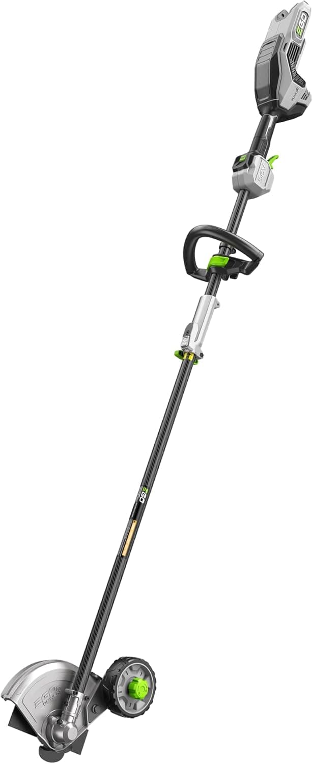 EGO Power+ ME0820 8-in Multi-Head Edger with Carbon Fiber Shaft and Power Head PH1420, Pairs Multi-Head System, Battery and Charger Not Included.