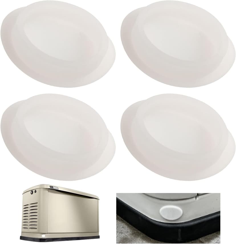 4 Pcs Hole Plug Kit for G-enerac Generators Home - Base Hole Adapter for G-enerac Whole House Air Cooled Generators