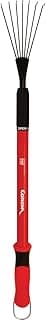 Corona GT 3050 Extendable Handle Rake, Extends reach to 34 inches, Red, 18"-36"