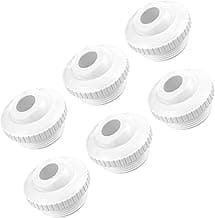 Funmit Pool Jet Nozzles 3/4" SP1419D Flow Inlet Fitting Opening Water Directional Pool Return Fittings, 6 Pack