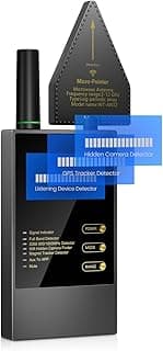 Hidden Camera Detector, GPS Tracker Detector, Hidden Bug Sweeper Detector for Hotel, Airbnb, Travel