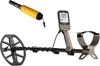 MINELAB X-Terra Elite Bundle, Waterproof, All Terrain Metal Detector for Adults, Multi-IQ Precision Targeting with Simultaneous Multi-Frequency Technology, Includes PRO-FIND 35 Pinpointer