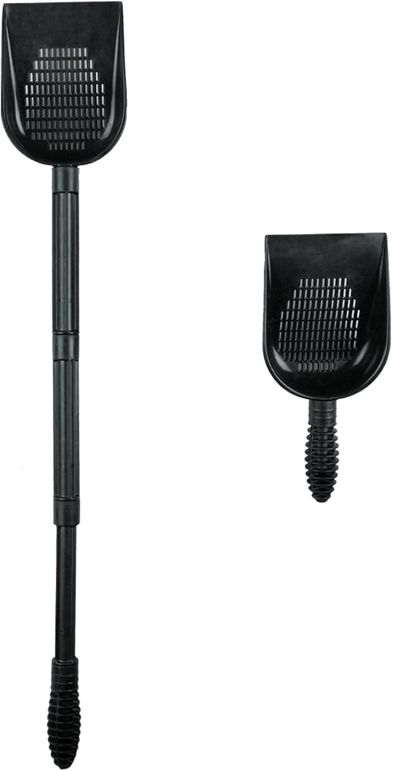 Aquariums Gravel Sand Shovel Fish Tanks Cleaning Tool with Ergonomic Handle Aquariums Cleaning Scooper Sifter Cleaner