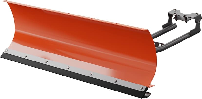 48" Snow Plow Blade Adjustable 0/15/30 Degrees- Heavy-Duty Plow Universal for ATVs, UTVs, and Lawn Tractors – Durable Steel Construction, Easy Mounting, Perfect for Driveway & Sidewalk Clearing