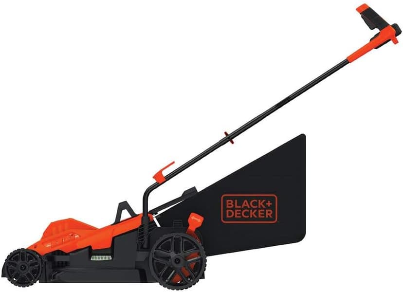 BLACK+DECKER Electric Lawn Mower with Bike Handle, 15-Inch, 10-Amp, Corded (BEMW472BH)