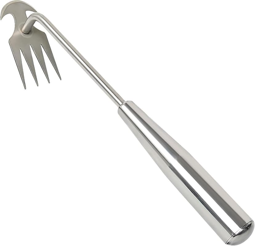 FR Weeding Artifact - Manual Weeder, 4 - Tooth Manganese Steel Weeder, Suitable for Weeds in Gardens, Yards and Farms Easy ! Quick ! Labor - Saving !