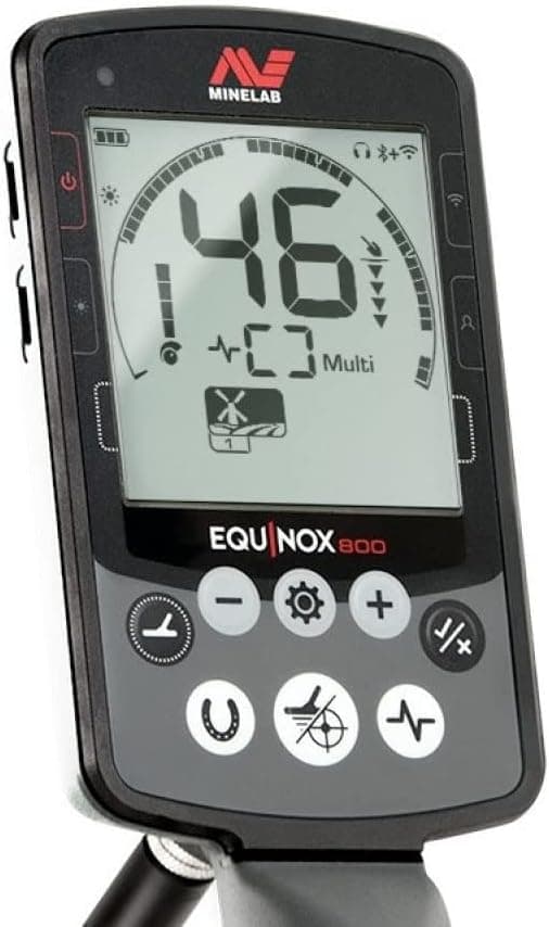 MINELAB Metal Detectors Minelab Equinox 800 Metal Detector with 6inch Coil and Pro Find 20 Pinpointer