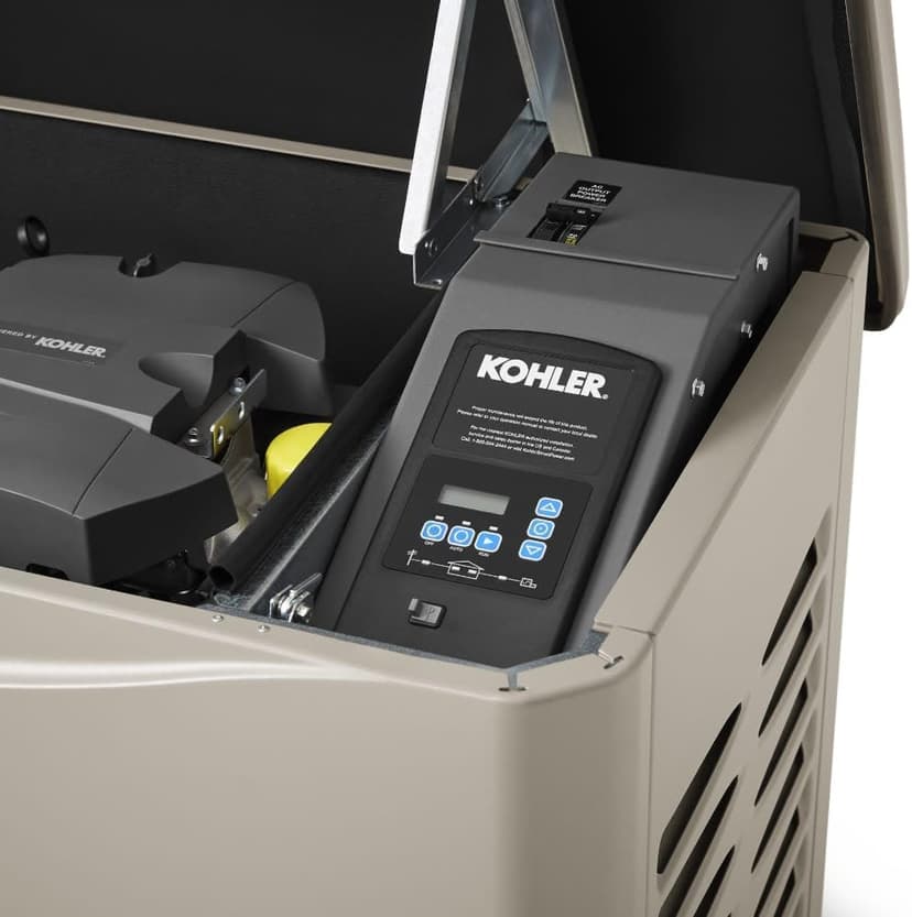 Kohler 26RCAL-200SELS Air-Cooled Standby Generator with 200 Amp Transfer Switch Single Phase, 26,000-Watt