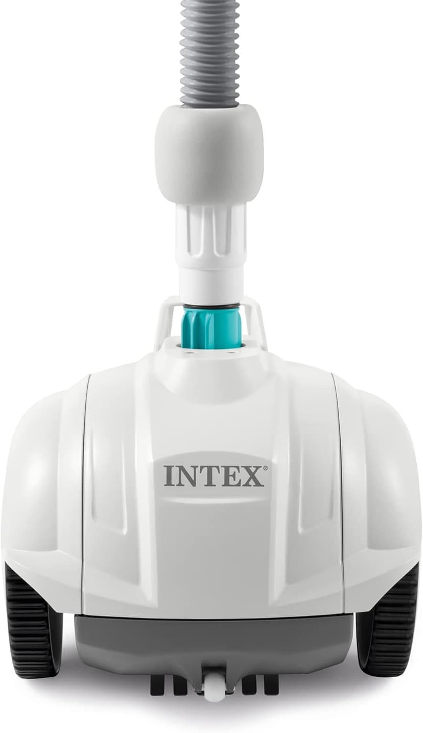 INTEX 28007E ZX50 Suction-Side Above Ground Automatic Vacuum Pool Cleaner: For Smaller Pools – Cleans Pool Floor – Removes Debris – Removable Filter Tray – 21ft Tangle Free Hose