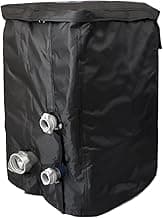 XCZ hot tub Pump Cover. with Thermal Insulation Aluminum Film, Waterproof, Sunscreen, Insulation. Spa Heat Pump Insulation Cover. (Black)