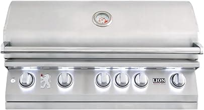 Lion L90000 40-Inch Built-in Propane Gas Grill with Rear Infrared Burner