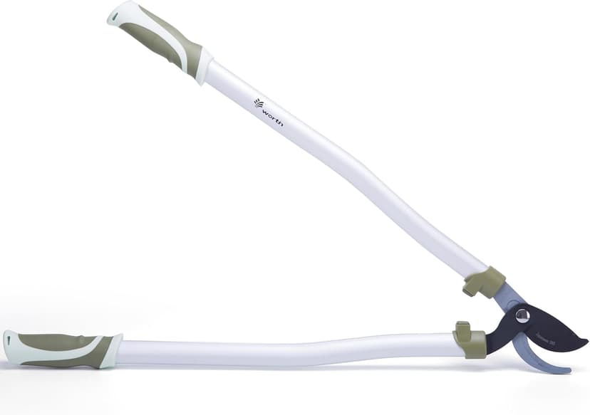 Worth Garden Heavy Duty 28" Bypass Lopper - Bypass Tree Trimmer - Japanese SK5 Steel Blade w/Non-stick Coating - Branch Cutter w/Ergonomic Non-Slip Handles - 1-1/4" Cut Capacity - S404A00