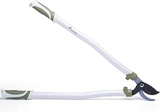 Worth Garden Heavy Duty 28" Bypass Lopper - Bypass Tree Trimmer - Japanese SK5 Steel Blade w/Non-stick Coating - Branch Cutter w/Ergonomic Non-Slip Handles - 1-1/4" Cut Capacity - S404A00
