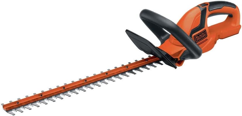 BLACK+DECKER 20V MAX Cordless Hedge Trimmer, 22 Inch Steel Blade, Reduced Vibration, Battery and Charger Included (LHT2220)