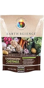 Wildflower Pollinator Mix from Earth Science, 3-in-1 Mix with Premium Wildflower Seed, Plant Food and Soil Conditioners, Non-GMO, for Bees, Hummingbirds, Butterflies, Pollinators 6 lb