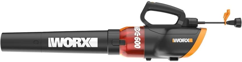 WORX WG520 12 Amp Turbine 600 Electric Leaf Blower