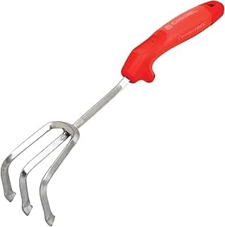 Corona Premium Stainless Steel ComfortGEL Cultivator caltivator, red