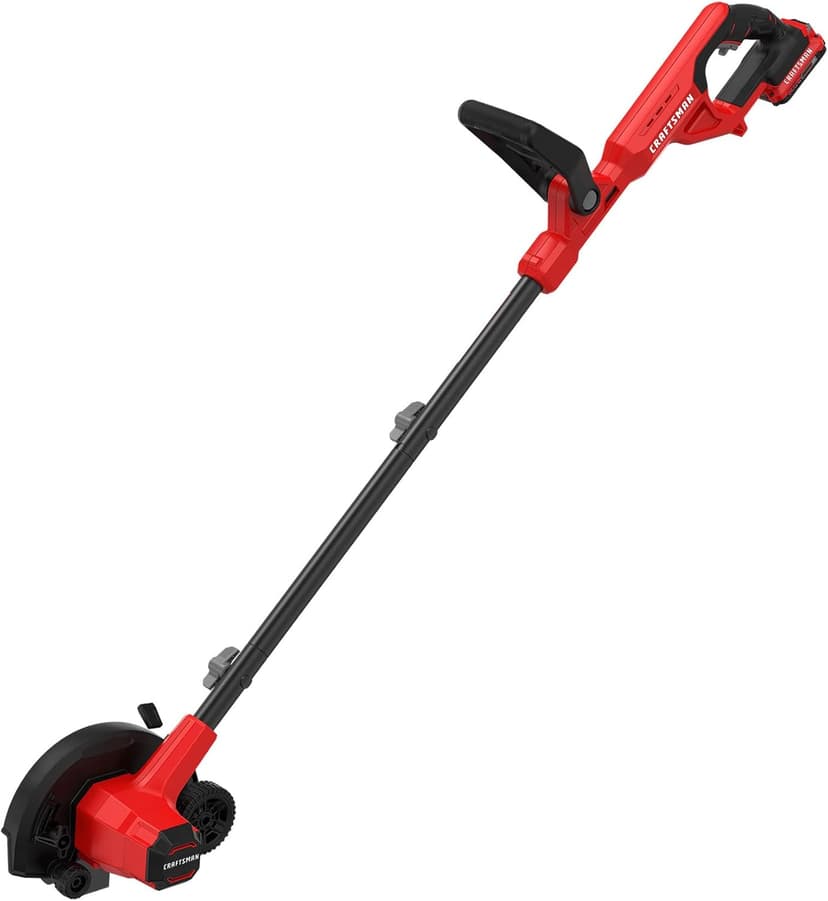 CRAFTSMAN 20V MAX Edger Lawn Tool, Cordless Lawn Edger with Battery & Charger Included (CMCED400D1)