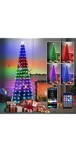 Christmas Projector Lights Outdoor, Upgrade Holiday Projection Light with Remote, 3D Ocean Wave & 72 HD Patterns, Waterproof Snowflake Projector for Xmas Party Yard Decor