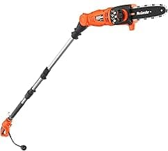 MAXLANDER 8-Inch Electric Pole Saw Corded - 6 Amp Pole Saws for Tree Trimming, Lightweight & Efficient Pole Saw - Easy Tree Trimming & Tool-Free Setup