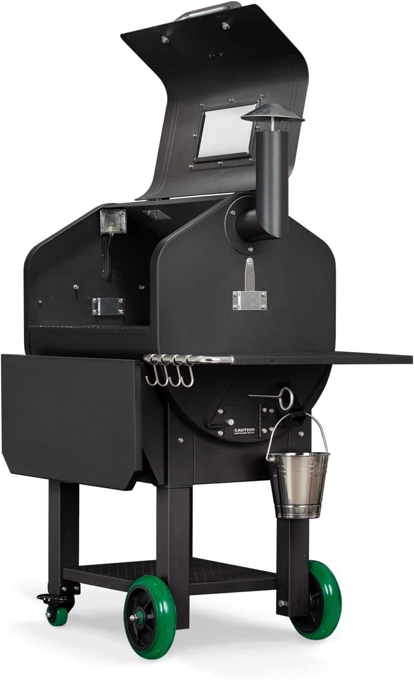 Pellethead Green Mountain Grills Ledge Prime Plus WiFi Pellet Grill, Black