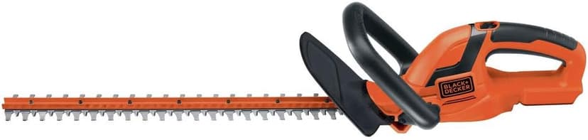 BLACK+DECKER 20V MAX Cordless Hedge Trimmer, 22 Inch Steel Blade, Reduced Vibration, Battery and Charger Included (LHT2220)