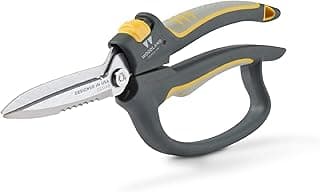 Woodland Tools Co. Super Duty Utility Snip – Multi-Purpose Stainless Steel Garden Shears with Ergonomic Soft Grip, Ideal for Cutting Rope, Wire, and Plant Stems