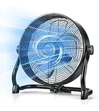 Air Choice Swamp Cooler, 1800 CFM Portable Evaporative Air Cooler with 6 Ice Box & 5.3 Gal Water Tank, 110° Swing, 3 Speeds, Upgraded Remote, 12H Timer, 3-in-1 Air Cooling Fan for Outdoor Indoor, Blue