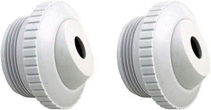 ATIE Pool Spa 1/2" Inch Opening Hydrostream Return Jet Fitting with 1-1/2" Inch MIP Thread Replace Hayward SP1419C (2 Pack)