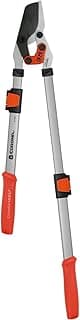 Corona Tools | Branch Cutter DualLINK Extendable Bypass Loppers | Tree Trimmer Cuts Branches up to 1 ¾-inches in Diameter | Handles Extend up to 37 ½inches | SL 4364, Silver