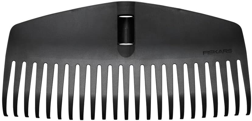 Fiskars Leaf Rake with M-Head - New Item as Replacement for 1014914, black, 1063089