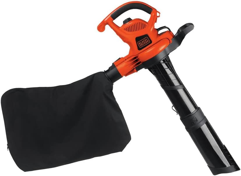 BLACK+DECKER Leaf Blower, Vacuum and Mulcher 3-in-1, 12 Amp, 250 MPH, 400 CFM (BV6000)
