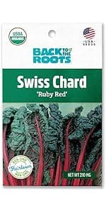 Back to the Roots - 100% Organic Seed Packet - Radish 'Cherry Belle' 1.4g