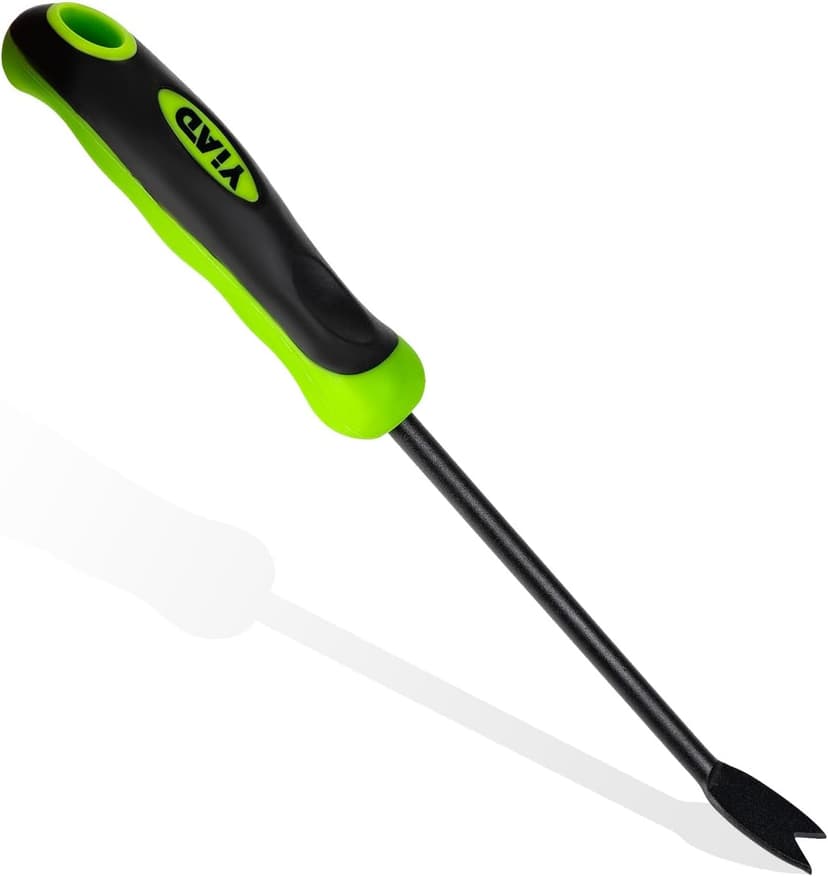Dandelion Weed Puller Tool, Heavy Duty Weeding Tool with Ergonomic Handle Garden Weed Remover Tool for Planting, Flower and Vegetable Care in Lawn Garden Yard