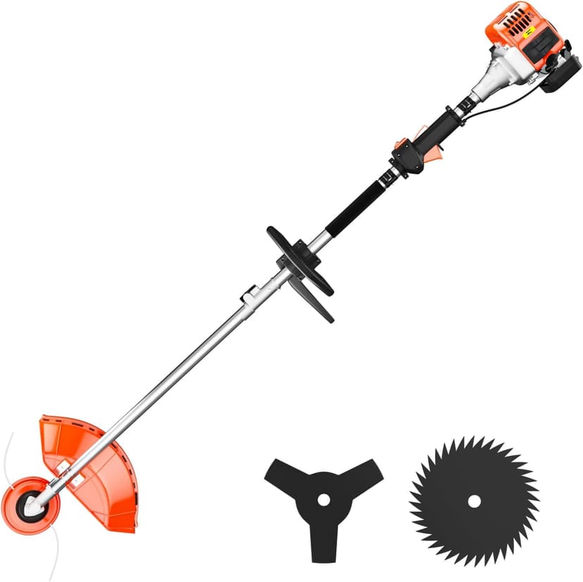 36cc 2-Stroke Weed Eater Gas Powered,3 in 1 Gas Brush Cutter,Gas String Trimmer and Gas Weed Wacker Trimmer for Weeds and Grass