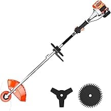 36cc 2-Stroke Weed Eater Gas Powered,3 in 1 Gas Brush Cutter,Gas String Trimmer and Gas Weed Wacker Trimmer for Weeds and Grass