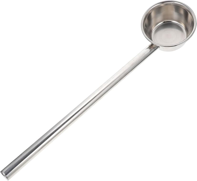 DOITOOL Long Handle Ladle - Stainless Steel Soup & Water Scoop - Multi-Purpose Canning & Garden Watering - 55x6.2 cm