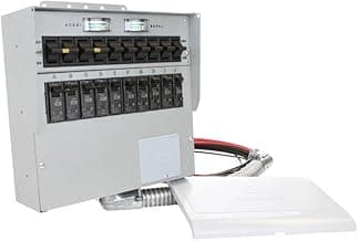 A510C Pro/Tran2 50-Amp 10-Circuit 2 Manual Transfer Switch
