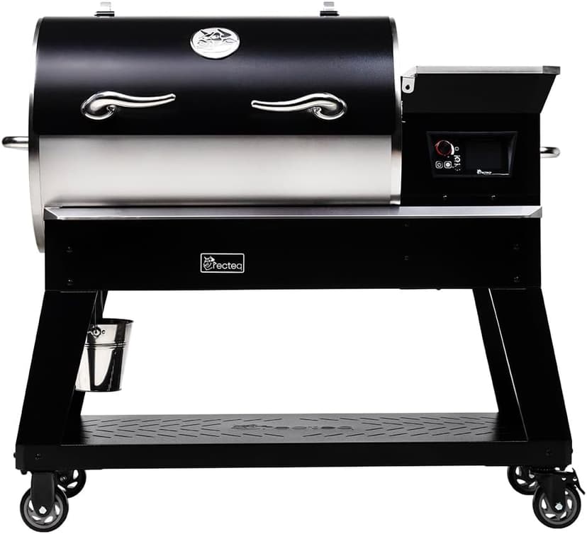 recteq Pellet Smoker Grill Deck Boss 800, Electric Pellet Smoker, Outdoor Grills & Smokers, Wi-Fi-Enabled BBQ Grill, 800 Sq Inches Cook Space