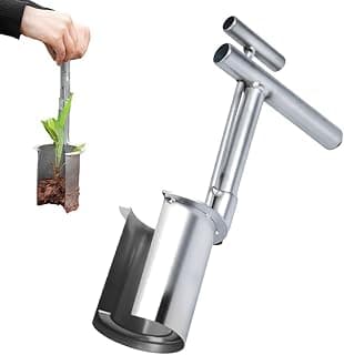 Bulb Planter Tool, 2025 New Gardening Bulb Transplanter for Bulbs for Spring Planting, Easy Seed & Bulb Planting Tool for Flowers, Vegetables, Fruit Trees, Garden Hand Tool (1PC)