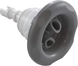 Waterway 229-8127 3.37" Threaded Poly Storm Twin Roto 5-Scal Jet Internal Gray