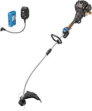 LawnMaster NPTGCP2517B No-Pull Gas String Trimmer with Electric Start 25cc 2 Cycle,17-Inch